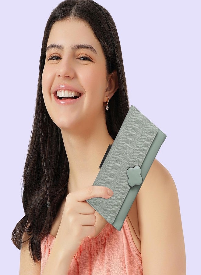 محفظة يد نسائية من الجلد الصناعي بتصميم عصري مناسب للعمل والمناسبات الرسمية، من ماركة نورف. - Image 5